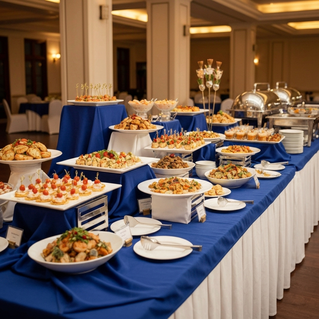 KMJ Prasmanan Catering Setup